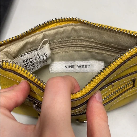 Nine West Vibrant Yellow Wristlet - Picture 3 of 3
